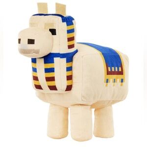 Minecraft Basic Llama Plush, Video-Game Character Soft Doll, Collectible Toy